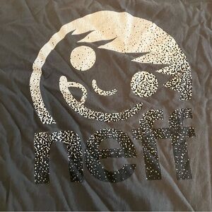 Neff Charcoal Tee with Iconic Logo